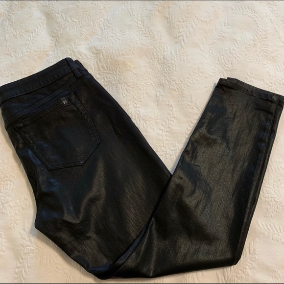 Joe's Jeans Denim - Joe’s vegan leather, straight ankle length